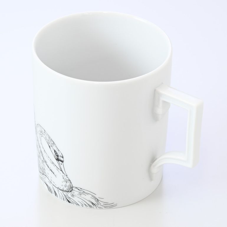 マイセン マグコレクション スワン マグカップ ブラック 310ml Meissen 79A415-55810-1 洋食器 【ドイツ本国のBOX・ドイツ本国の紙袋別売り】【スペシャルラッピング660円(別売り)】