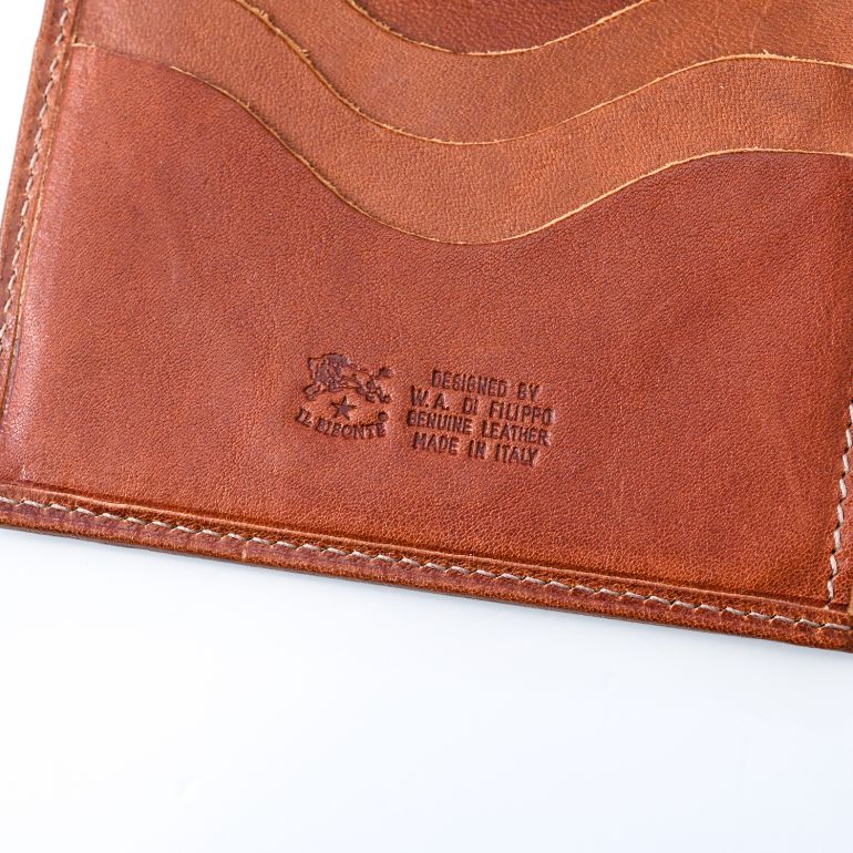美品【イルビゾンテ】折り財布,メンズ,レディース 楽天市場】IL BISONTE イルビゾンテ 三つ折り財布 小銭入れ無し