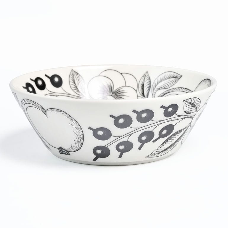 【名入れ可有料】アラビア ARABIA ボウル 17cm パラティッシ Paratiisi ブラック 1005400 洋食器 北欧 雑貨 キッチン フィンランド 陶器【スペシャルラッピング660円(別売り)】