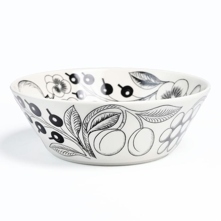 【名入れ可有料】アラビア ARABIA ボウル 17cm パラティッシ Paratiisi ブラック 1005400 洋食器 北欧 雑貨 キッチン フィンランド 陶器【スペシャルラッピング660円(別売り)】