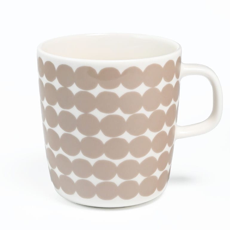 【名入れ可有料】マリメッコ marimekko マグカップ コップ 400ml ラシィマット ベージュ 72639 072639 180 洋食器 テーブルウェア 北欧食器 北欧デザイン 【スペシャルラッピング660円(別売り)】
