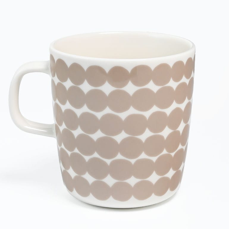 【名入れ可有料】マリメッコ marimekko マグカップ コップ 400ml ラシィマット ベージュ 72639 072639 180 洋食器 テーブルウェア 北欧食器 北欧デザイン 【スペシャルラッピング660円(別売り)】