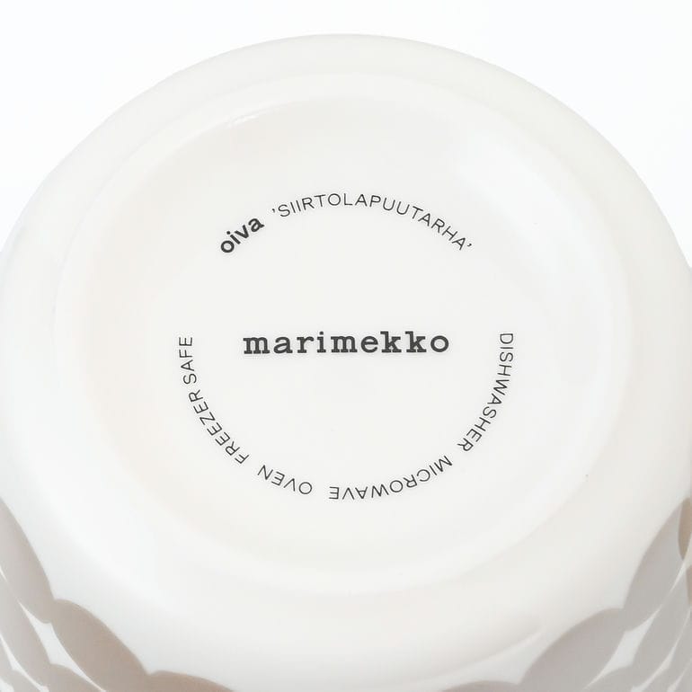 【名入れ可有料】マリメッコ marimekko マグカップ コップ 400ml ラシィマット ベージュ 72639 072639 180 洋食器 テーブルウェア 北欧食器 北欧デザイン 【スペシャルラッピング660円(別売り)】