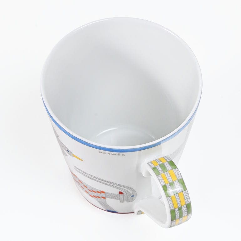 エルメス HERMES マグカップ ペア 2個セット NO1 NO2 300ml アニモー