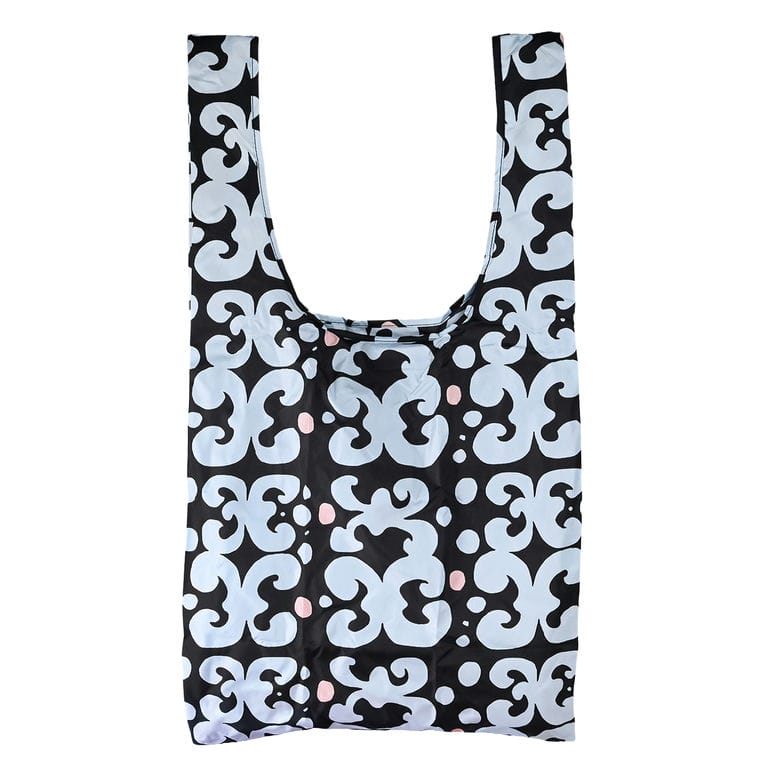 マリメッコ marimekko エコバッグ 買い物袋 スマートバッグ ケイダス ライトブルー ブラック ライトピンク 95268 095268 593 北欧雑貨 北欧デザイン ネコポス限定 送料無料<br>【スペシャルラッピング660円(別売り)】