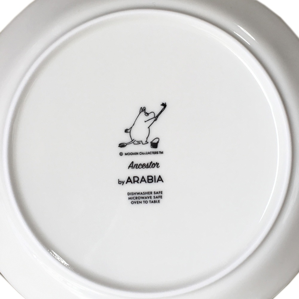 アラビア ARABIA プレート 19.5cm 絵皿 ムーミンコレクション ご先祖様 トーベ・ヤンソン 1019854 北欧食器 洋食器 名入れ可有料【スペシャルラッピング660円(別売り)】