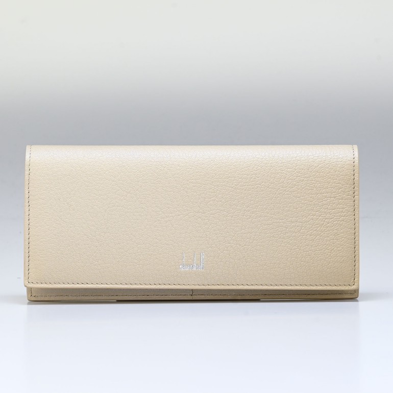 ダンヒル dunhill 財布 長財布 メンズ デューク ファイン レザー アイボリー 20F2101GS105R<br>【スペシャルラッピング660円(別売り)】