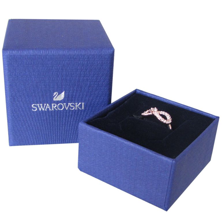 スワロフスキー SWAROVSKI リング レディース 指輪 9号 インフィニティ INFINITY ローズゴールド 5535405<br>【スペシャルラッピング660円(別売り)】