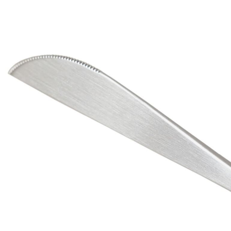 クチポール Cutipol GOA ゴア ホワイト ディナーナイフ テーブルナイフ 22cm GO03 W ハンドメイド カトラリー 名入れ可有料 洋食器