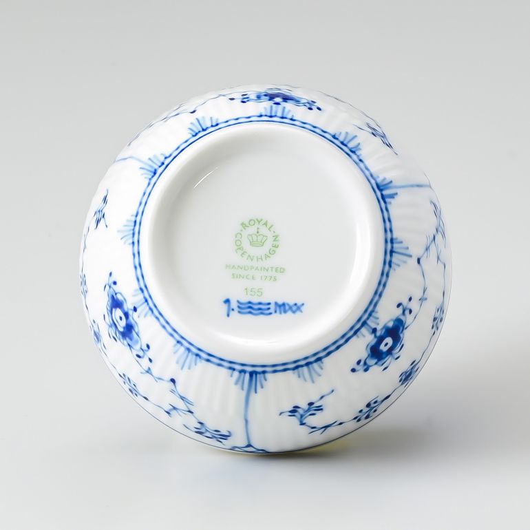 2個セット ロイヤルコペンハーゲン ブルーフルーテッド プレイン