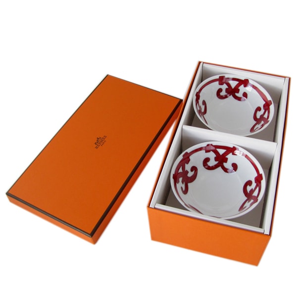 エルメス HERMES ガダルキヴィール レッド 11083P2 170ml スープボウル