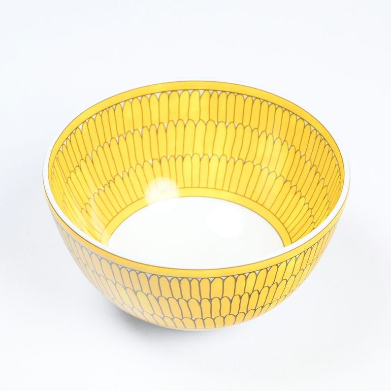 エルメス HERMES スモールボウル 小鉢 210ml ソレイユ ドゥ エルメス Soleil d'Hermes 046085P 太陽の輝き ひまわり ヒマワリ 向日葵 洋食器  【スペシャルラッピング660円(別売り)】