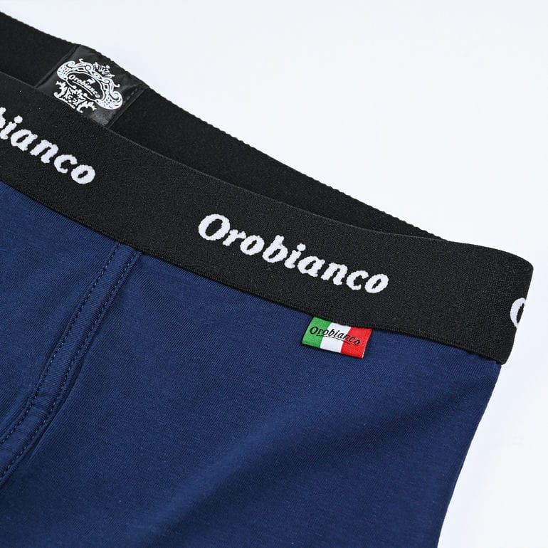 オロビアンコ Orobianco アンダーウェア ボクサーパンツ 下着 メンズ ネイビー 全2サイズ 6810505 6810506【スペシャルラッピング660円(別売り)】