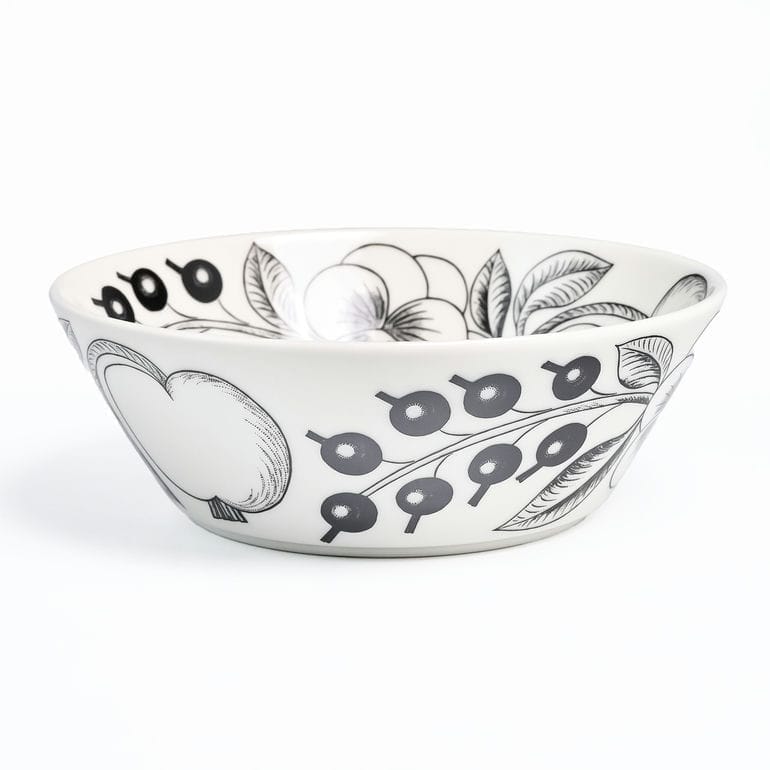 【名入れ可有料】アラビア ARABIA ボウル 13cm パラティッシ Paratiisi ブラック 1059707 洋食器 北欧 雑貨 キッチン フィンランド 陶器【スペシャルラッピング660円(別売り)】