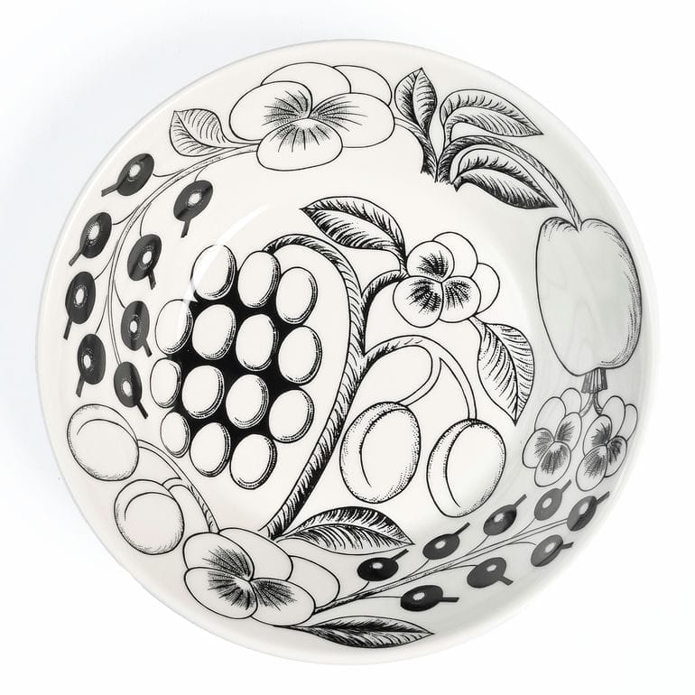 【名入れ可有料】アラビア ARABIA ボウル 13cm パラティッシ Paratiisi ブラック 1059707 洋食器 北欧 雑貨 キッチン フィンランド 陶器【スペシャルラッピング660円(別売り)】