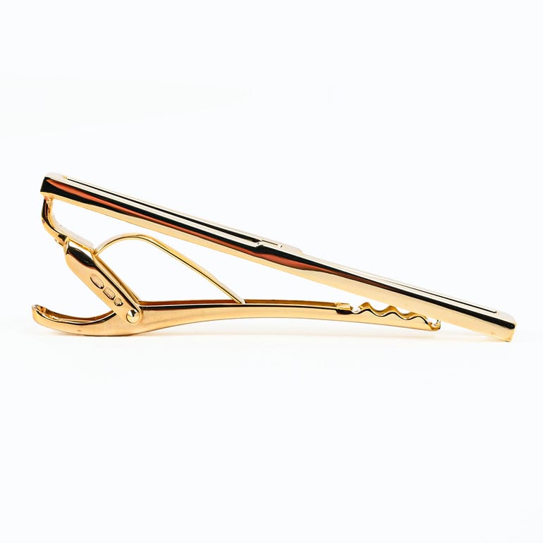 【名入れ可有料】ダンヒル dunhill ネクタイピン タイピン タイバー タイクリップ エイト 8の字型 メンズ ゴールド DU25RYS5101710 英国<br>【スペシャルラッピング660円(別売り)】