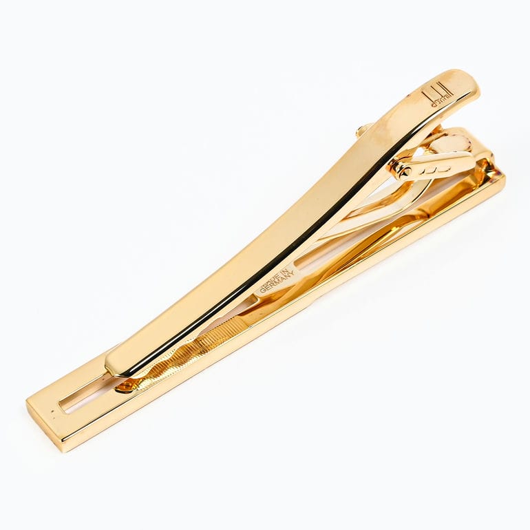 【名入れ可有料】ダンヒル dunhill ネクタイピン タイピン タイバー タイクリップ エイト 8の字型 メンズ ゴールド DU25RYS5101710 英国<br>【スペシャルラッピング660円(別売り)】