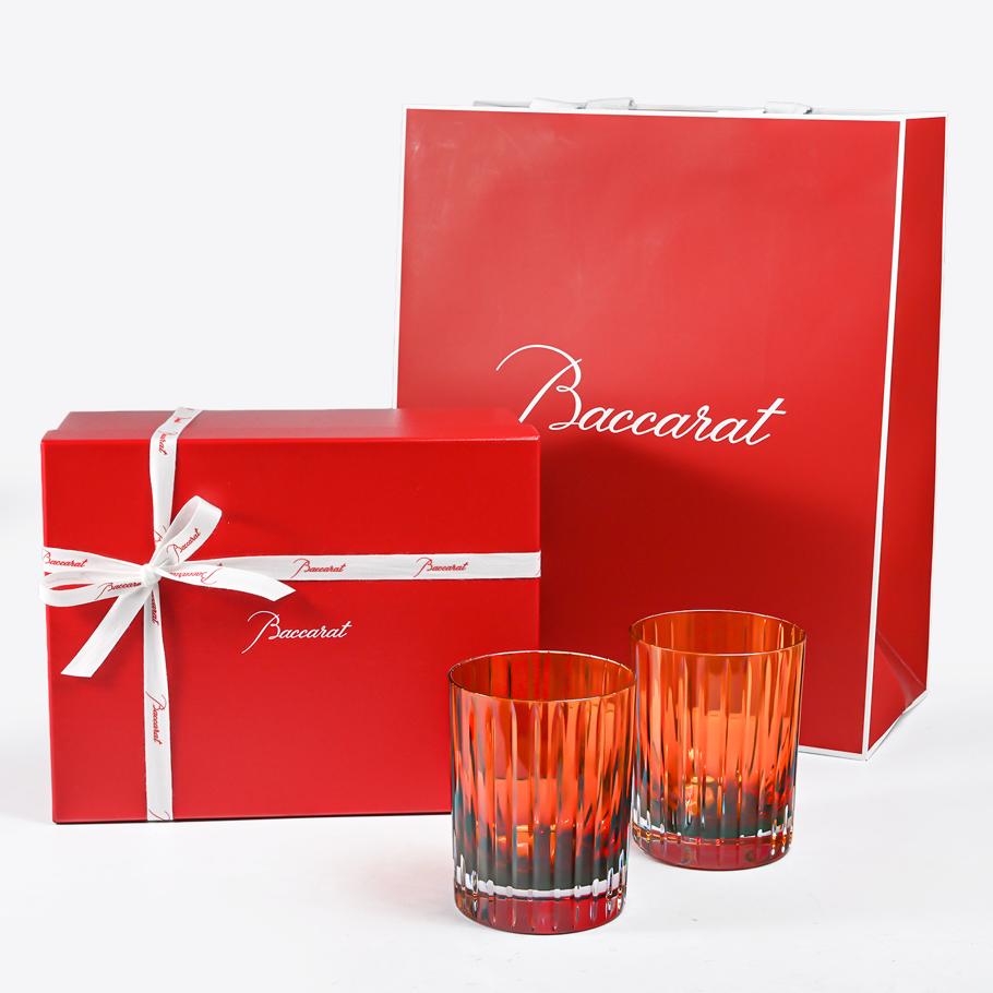 【名入れ可有料】 バカラ Baccarat ギフトセット 新作 グラス ペア ハーモニー タンブラー ロックグラス ハイボールグラス 300ml カラー オブ ジョイ オレンジ 2816193 洋食器 高級 【熨斗対応】 <br>【スペシャルラッピング660円(別売り)】