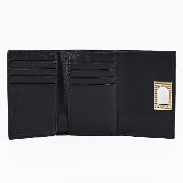 FURLA ブラック 三つ折り財布 フルラ(FURLA) s tri-fold 三つ折り財布 | 通販・人気ランキング