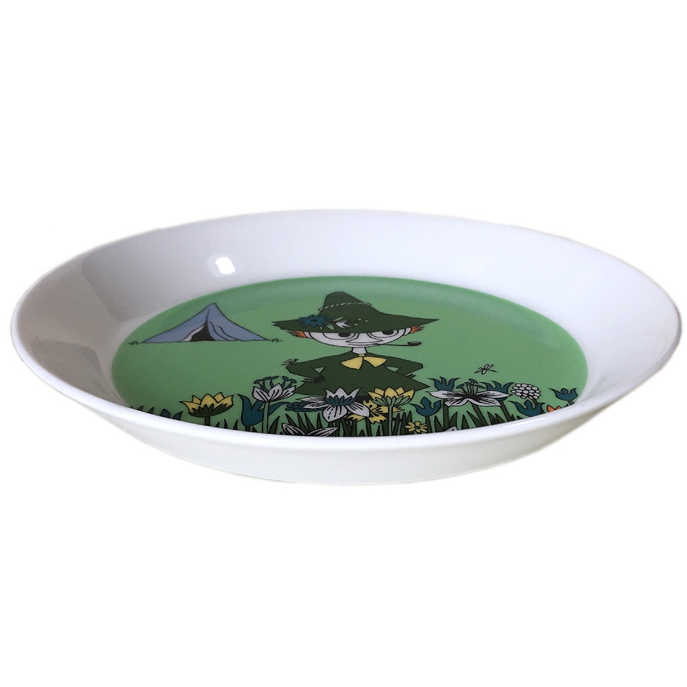 アラビア ARABIA プレート 19.5cm 絵皿 ムーミンコレクション スナフキン SNUFKIN トーベ・ヤンソン 1015566 北欧食器 洋食器【スペシャルラッピングB対応(別売り)】