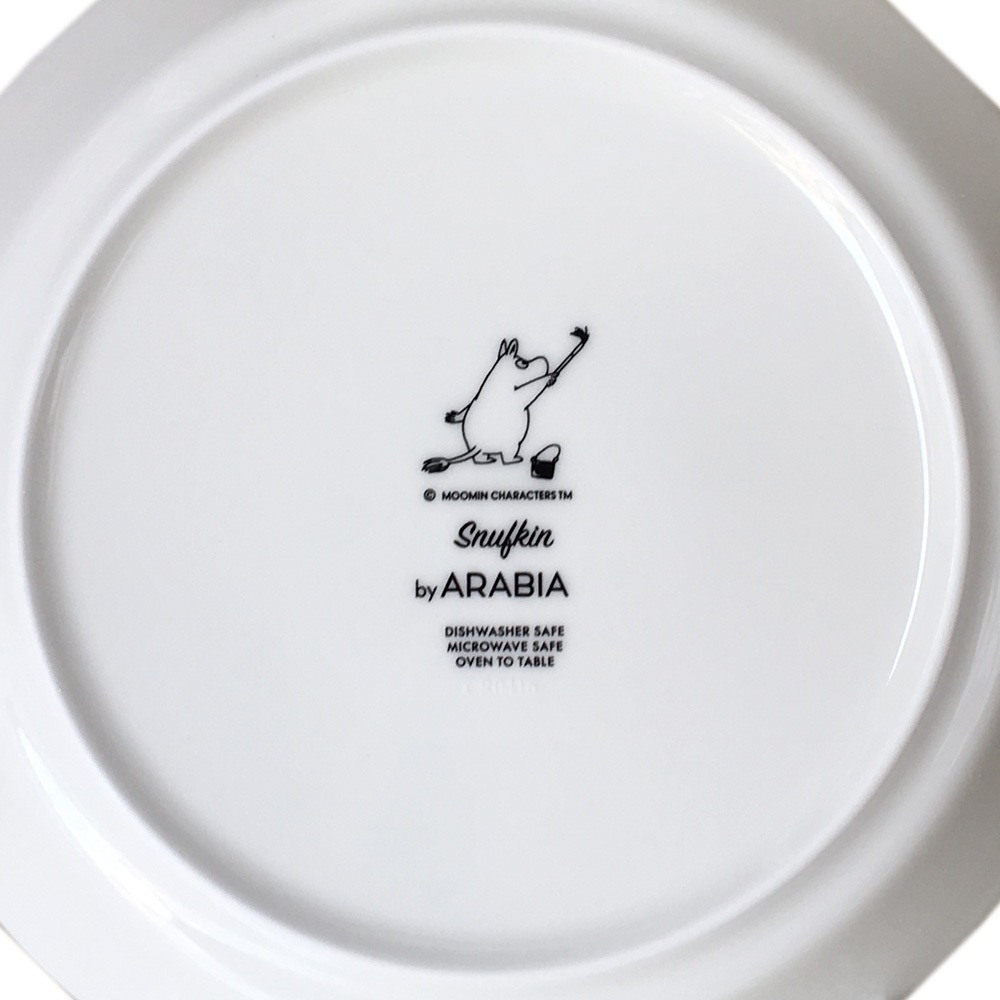 ムーミンアラビアプレート スナフキン&ムーミン Moomin ムーミン ARABIA アラビア プレート ( 19cm / スナフキン