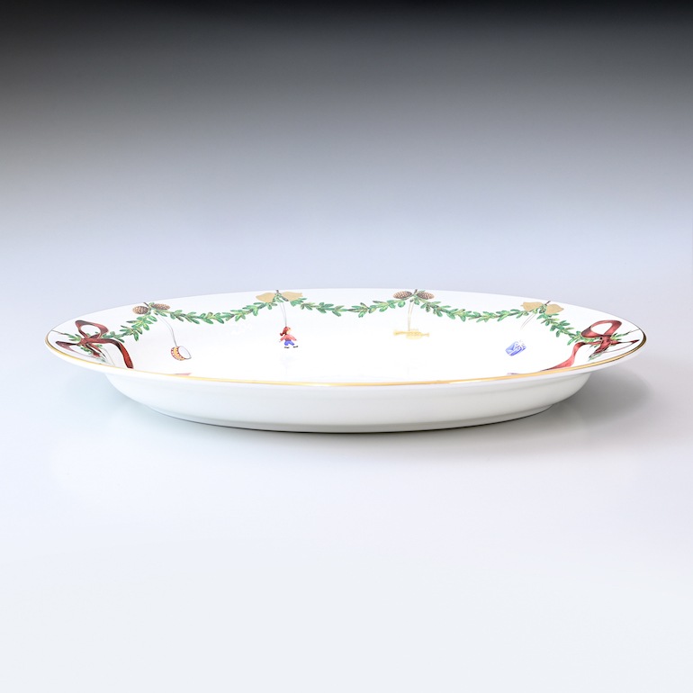 2個セット ロイヤルコペンハーゲン スターフルーテッド プレート