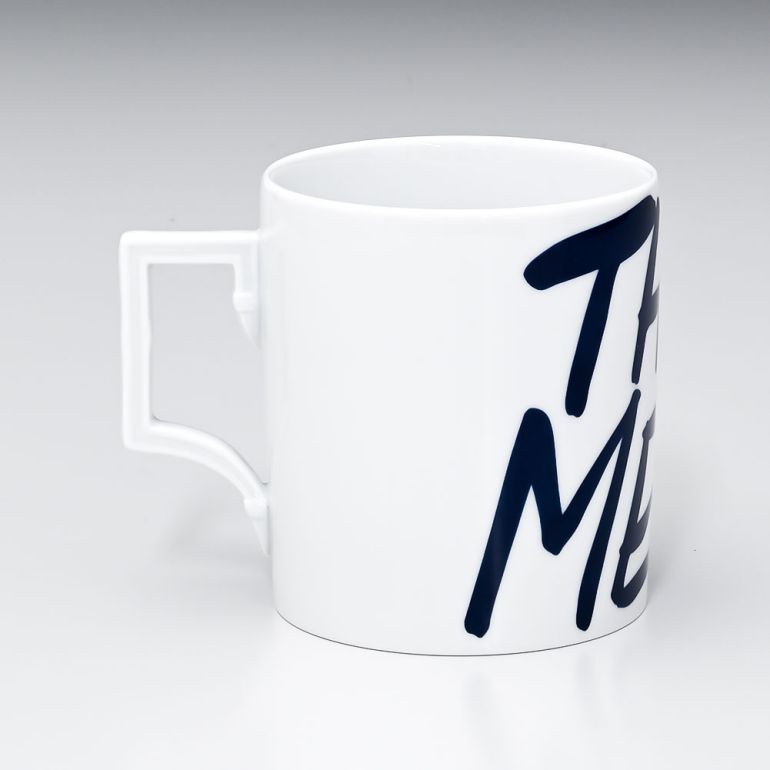 【名入れ可有料】マイセン マグコレクション ディス イズ マイセン マグカップ ネイビー 310ml Meissen 79A407-55810-1 洋食器 【ドイツ本国の紙袋別売り】【スペシャルラッピング660円(別売り)】