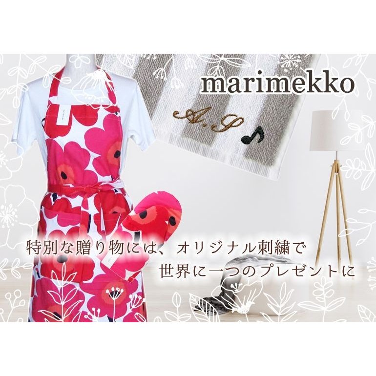 マリメッコ marimekko バッグ トートバッグ レディース A4サイズ ファブリック Pieni Unikko ピエニ ウニッコ ブラック×ホワイト 067572 190 名入れ 刺しゅう可有料 北欧雑貨 北欧デザイン