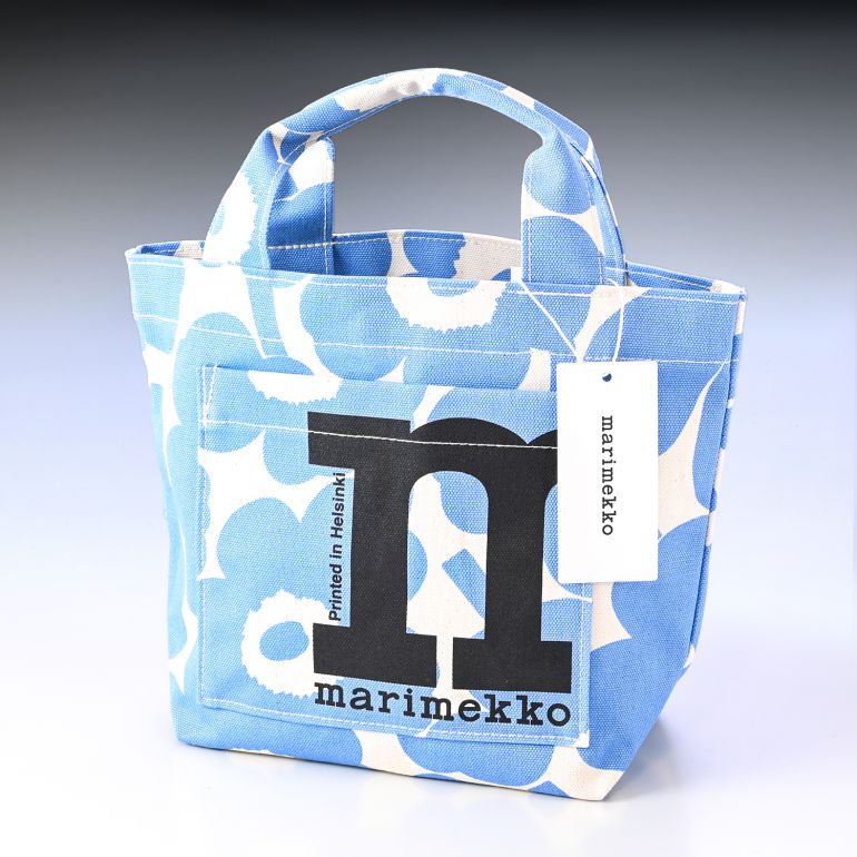 マリメッコ marimekko ミニトートバッグ 舟形 モノ Unikko ウニッコ