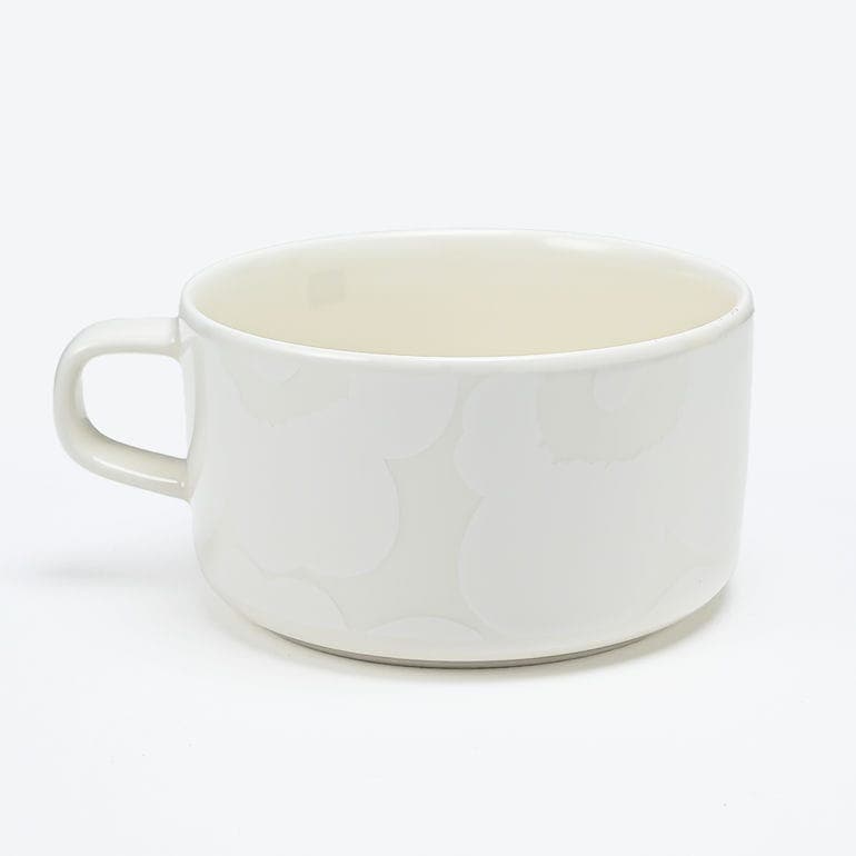 【名入れ可有料】マリメッコ marimekko ティーカップ 250ml Unikko ウニッコ ホワイト 73072 073072 100 【スペシャルラッピング660円(別売り)】 洋食器 テーブルウェア 北欧食器 北欧デザイン 