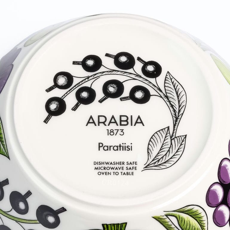 【名入れ可有料】アラビア ARABIA ボウル 13cm パラティッシ Paratiisi パープル 1059708 洋食器 北欧 雑貨 キッチン フィンランド 陶器【スペシャルラッピング660円(別売り)】