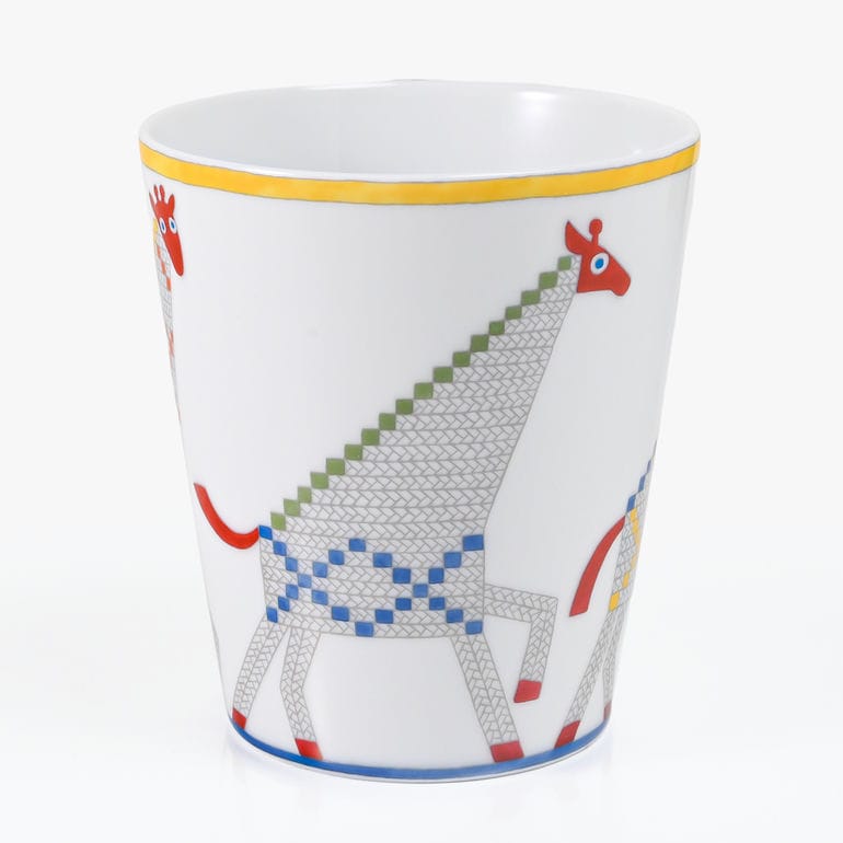 エルメス HERMES マグカップ NO2 300ml アニモー ナッテ Animaux nattes 58131P 058131P 洋食器 高級<br>【スペシャルラッピング660円(別売り)】