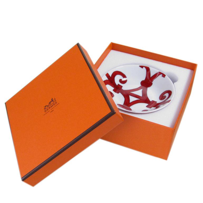 エルメス HERMES プレート 10cm ペア クーペル 醤油皿 小鉢