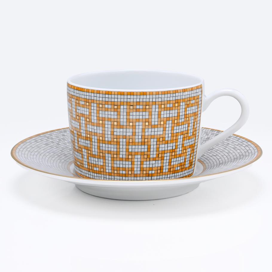 エルメス HERMES モザイク ヴァンキャトル 26016P2 ティーカップ
