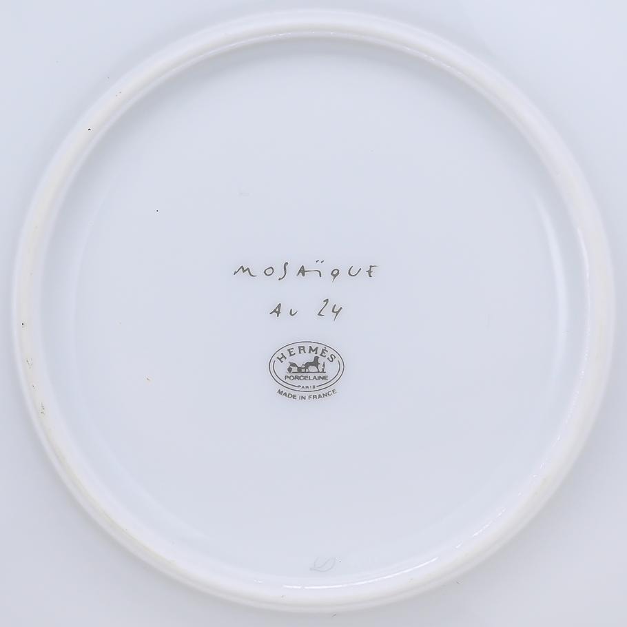食器 HERMES エルメス 食器 ペア HERMES 009886P 馬柄＋マルチカラー (HERMES