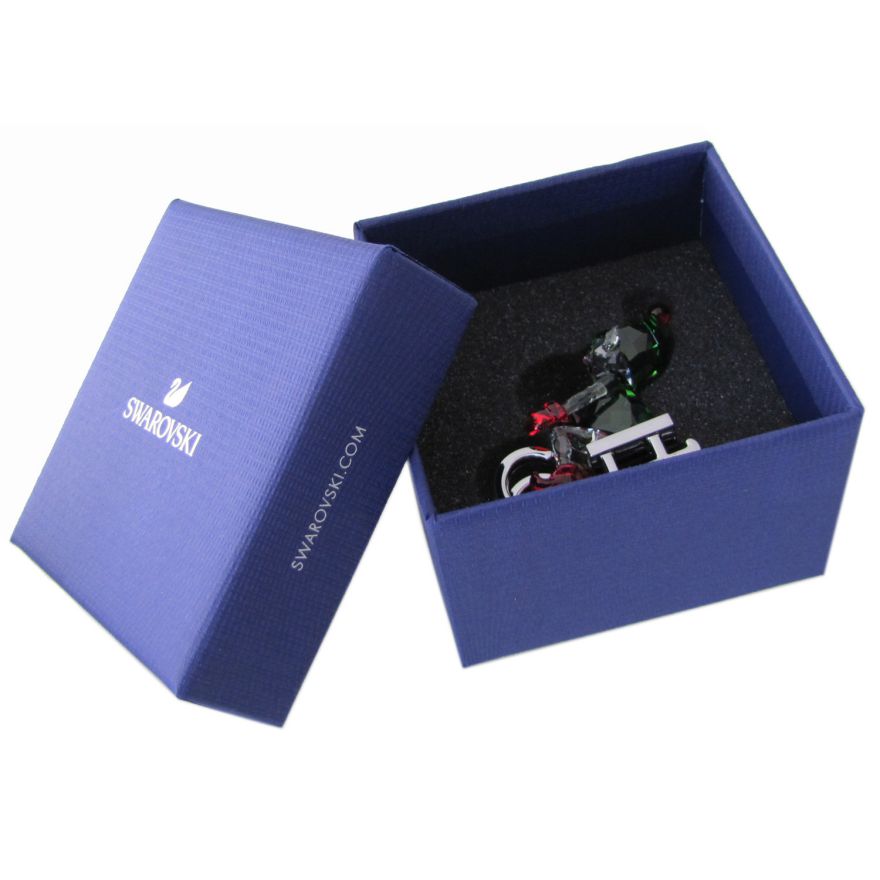 スワロフスキー SWAROVSKI クリスタルフィギュア サンタの妖精とそり クリスマス 5533947 インテリア オブジェ 置物【スペシャルラッピング660円(別売り)】