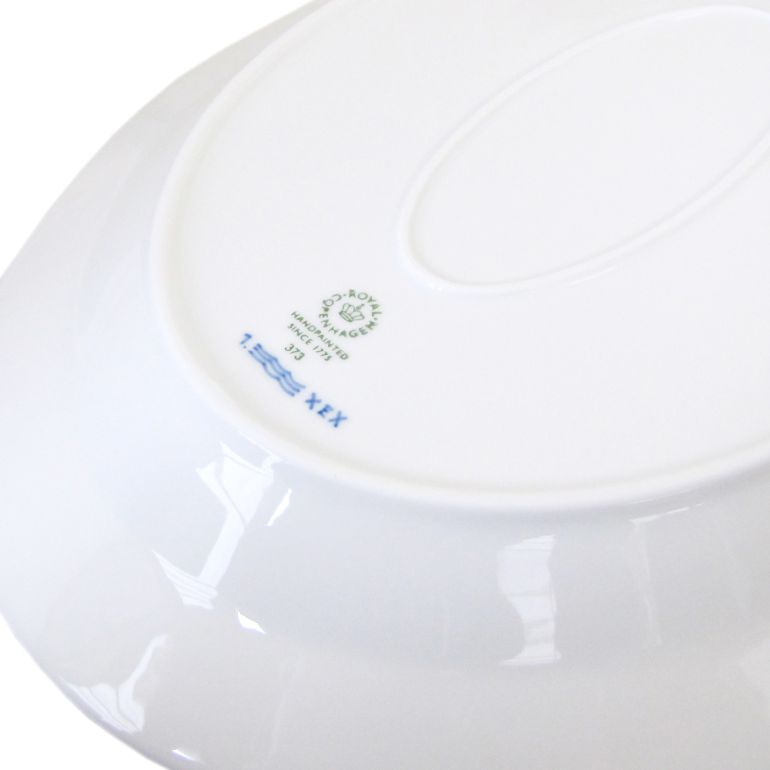 2個セット ロイヤルコペンハーゲン ブルーフルーテッド プレイン プレート オーバルディッシュ 30.5cm 1101373 北欧食器 洋食器 ROYAL COPENHAGEN【スペシャルラッピング660円(別売り)】