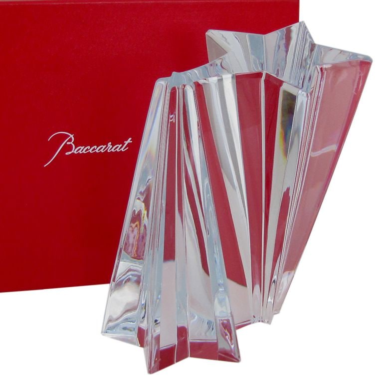 バカラ クリスタルトロフィー ブロック シューティングスター 流れ星