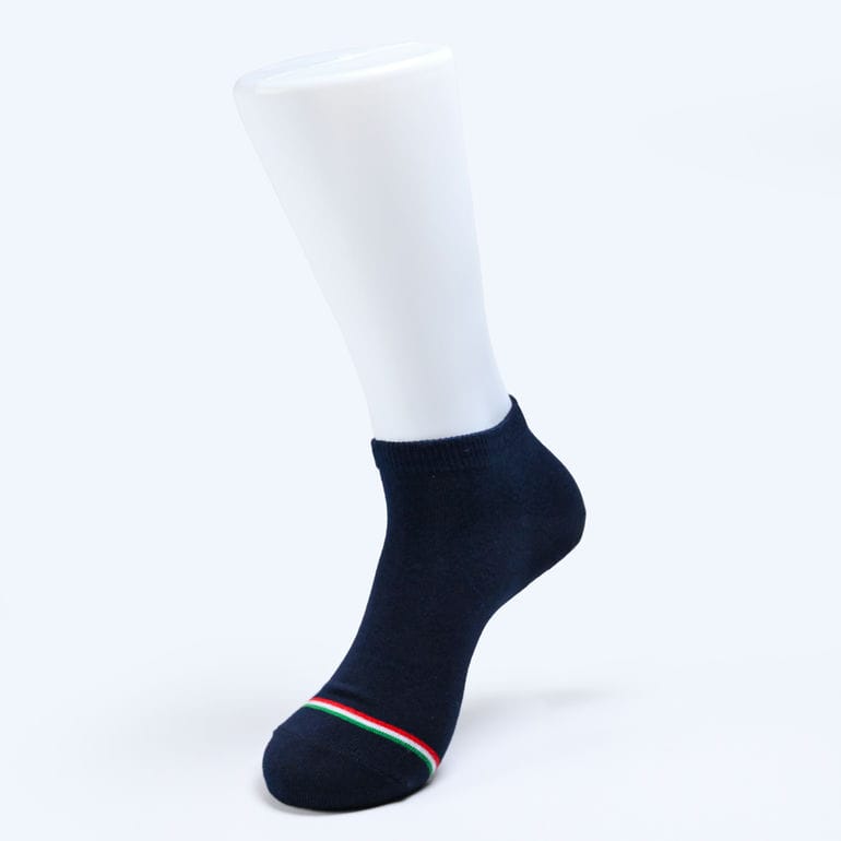 オロビアンコ Orobianco 靴下 くつした アンクルソックス 3足セット メンズ ブラック×ホワイト×ネイビー 6810508【スペシャルラッピング660円(別売り)】