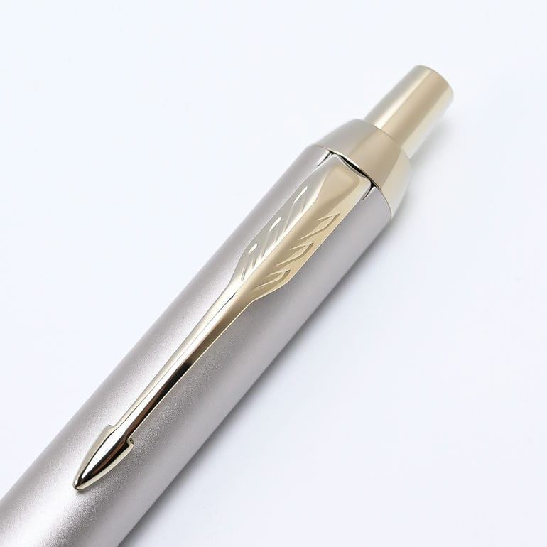 【名入れ無料】【純正包装無料】 パーカー PARKER ボールペン IM モノクローム シャンパンCHT 1.0mm メンズ レディース 2173273 筆記具 高級 名入れギフト ボールペン 文房具【スペシャルラッピング660円(別売り)】