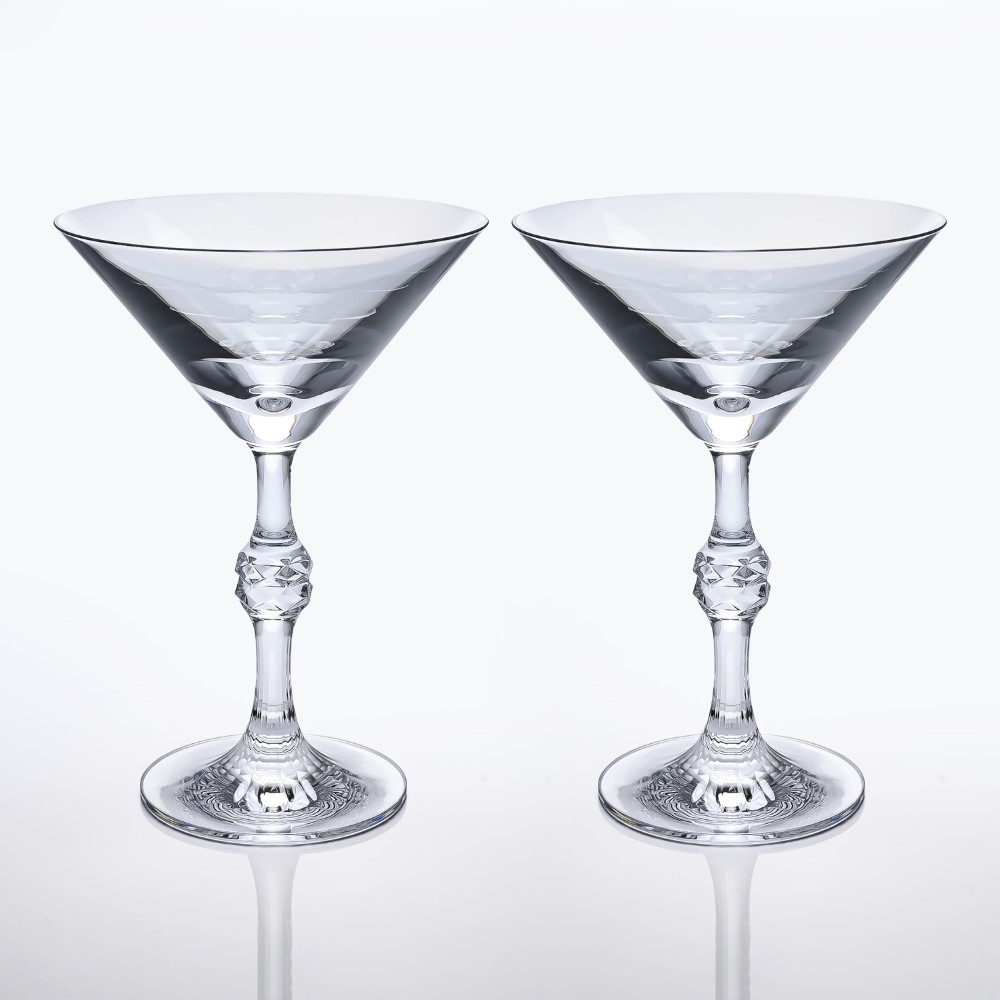 バカラ 名入れ対応 Baccarat グラス ペア パッション マティーニグラス 17cm 2813132 クリスタル 食器 【熨斗対応】 洋食器 <br>【スペシャルラッピング660円(別売り)】