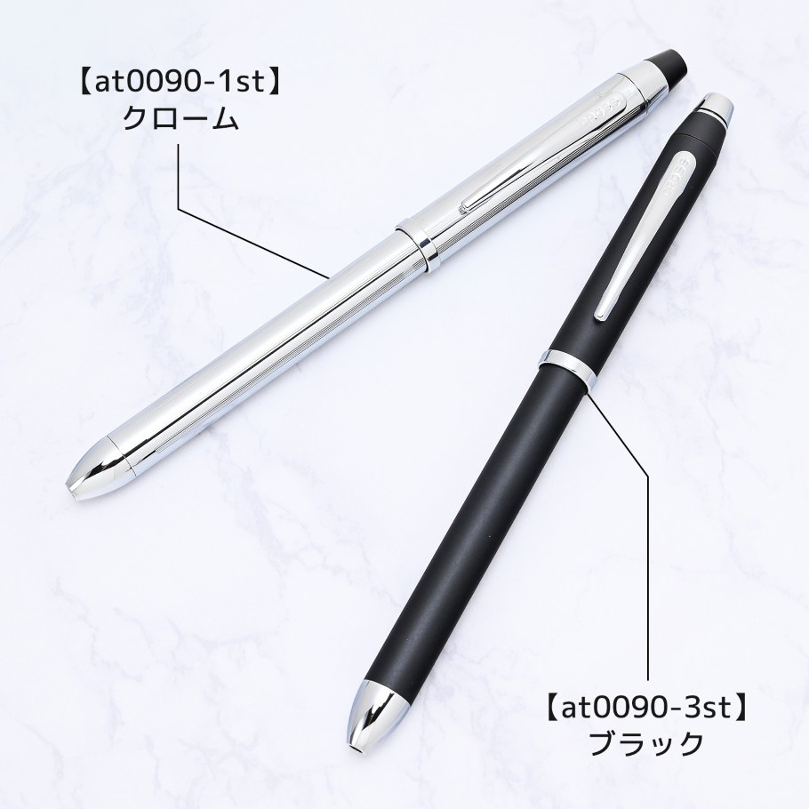 【名入れ無料】 【スペシャルラッピング付】 クロス CROSS ボールペン TECH3 テックスリー 全2色 純正ボックス無料 包装紙23種類から選べる シルバー 純正箱 即日発送 ペン 筆記具