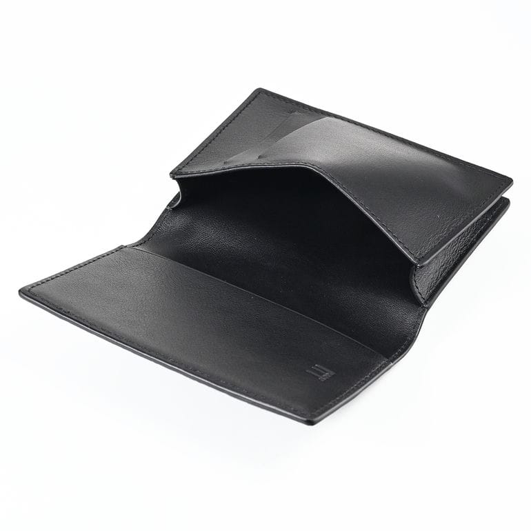 【名入れ可有料】ダンヒル dunhill カードケース 名刺入れ カード入れ パスケース アボリティーズ メタルプレート メンズ ブラック DU19F2947AV001 英国<br>【スペシャルラッピング660円(別売り)】