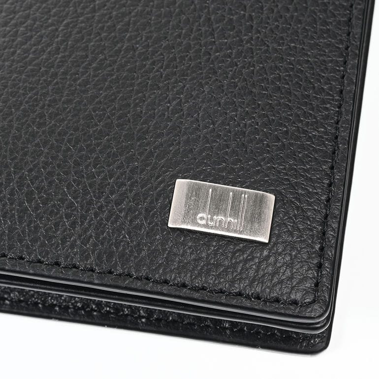 【名入れ可有料】ダンヒル dunhill カードケース 名刺入れ カード入れ パスケース アボリティーズ メタルプレート メンズ ブラック DU19F2947AV001 英国<br>【スペシャルラッピング660円(別売り)】