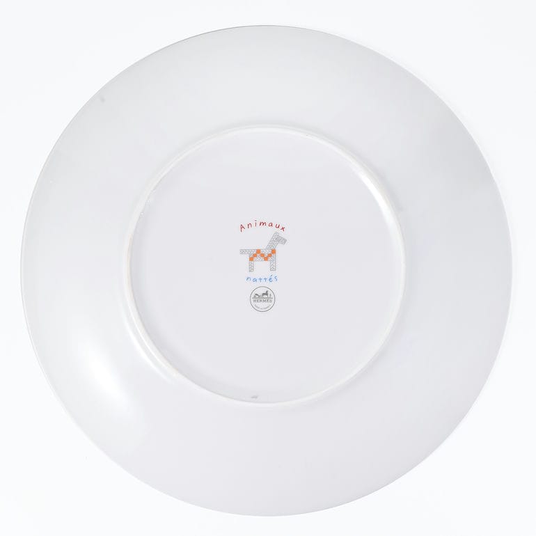名入れ可有料】エルメス HERMES デザートプレート 21.5cm アニモー
