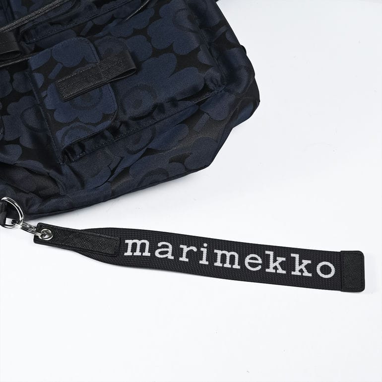 マリメッコ marimekko リュック バッグ バックパック エブリシング Unikko L ウニッコ レディース ダークネイビー 95299 095299 550 北欧雑貨 北欧デザイン