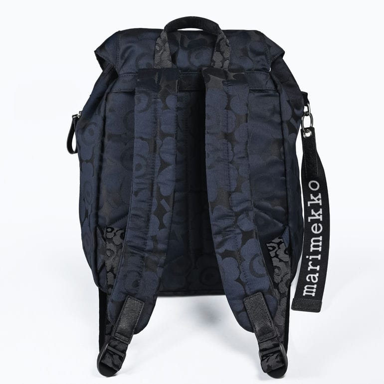 マリメッコ marimekko リュック バッグ バックパック エブリシング Unikko L ウニッコ レディース ダークネイビー 95299 095299 550 北欧雑貨 北欧デザイン