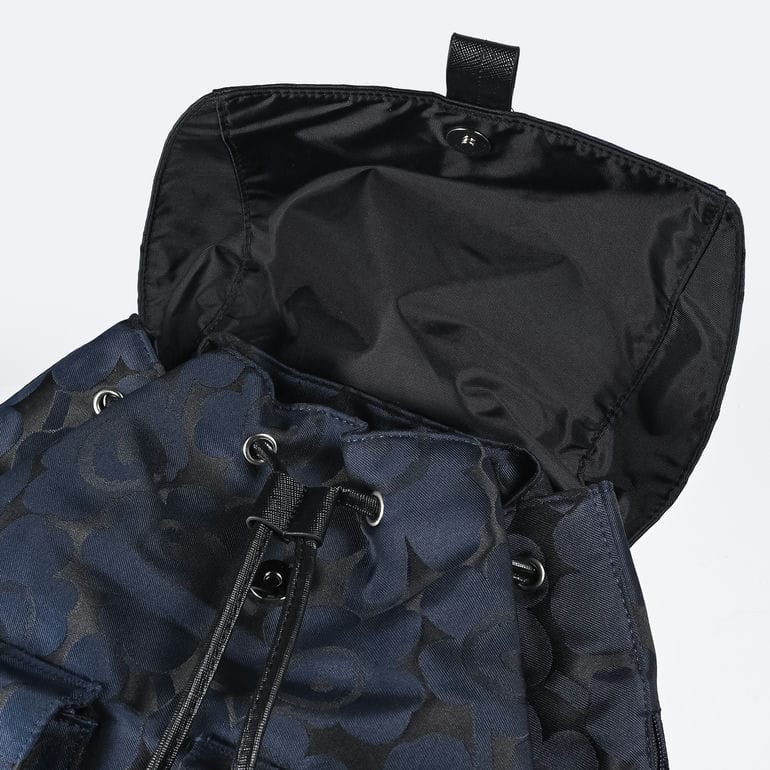 マリメッコ marimekko リュック バッグ バックパック エブリシング Unikko L ウニッコ レディース ダークネイビー 95299 095299 550 北欧雑貨 北欧デザイン