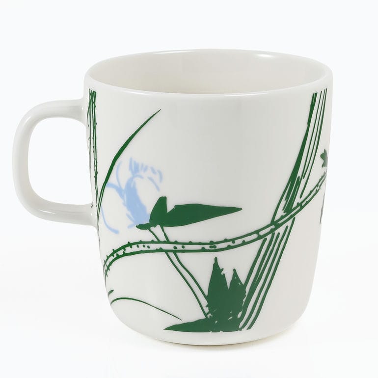マリメッコ marimekko マグカップ コップ 400ml プータルハクツットゥ ホワイト オレンジ 74070 074070 162 洋食器 テーブルウェア 北欧食器 北欧デザイン<br>【スペシャルラッピング660円(別売り)】