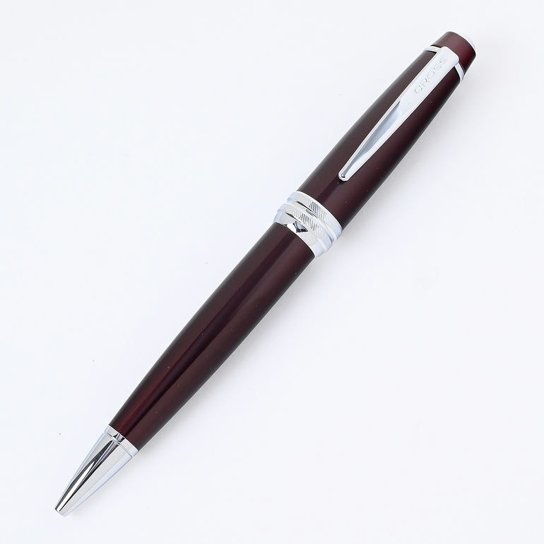 【名入れ無料】 【スペシャルラッピング付】 クロス CROSS ボールペン BAILEY ベイリー 全3色 純正ボックス無料 包装紙23種類から選べる シルバー 純正箱 即日発送 ペン 筆記具